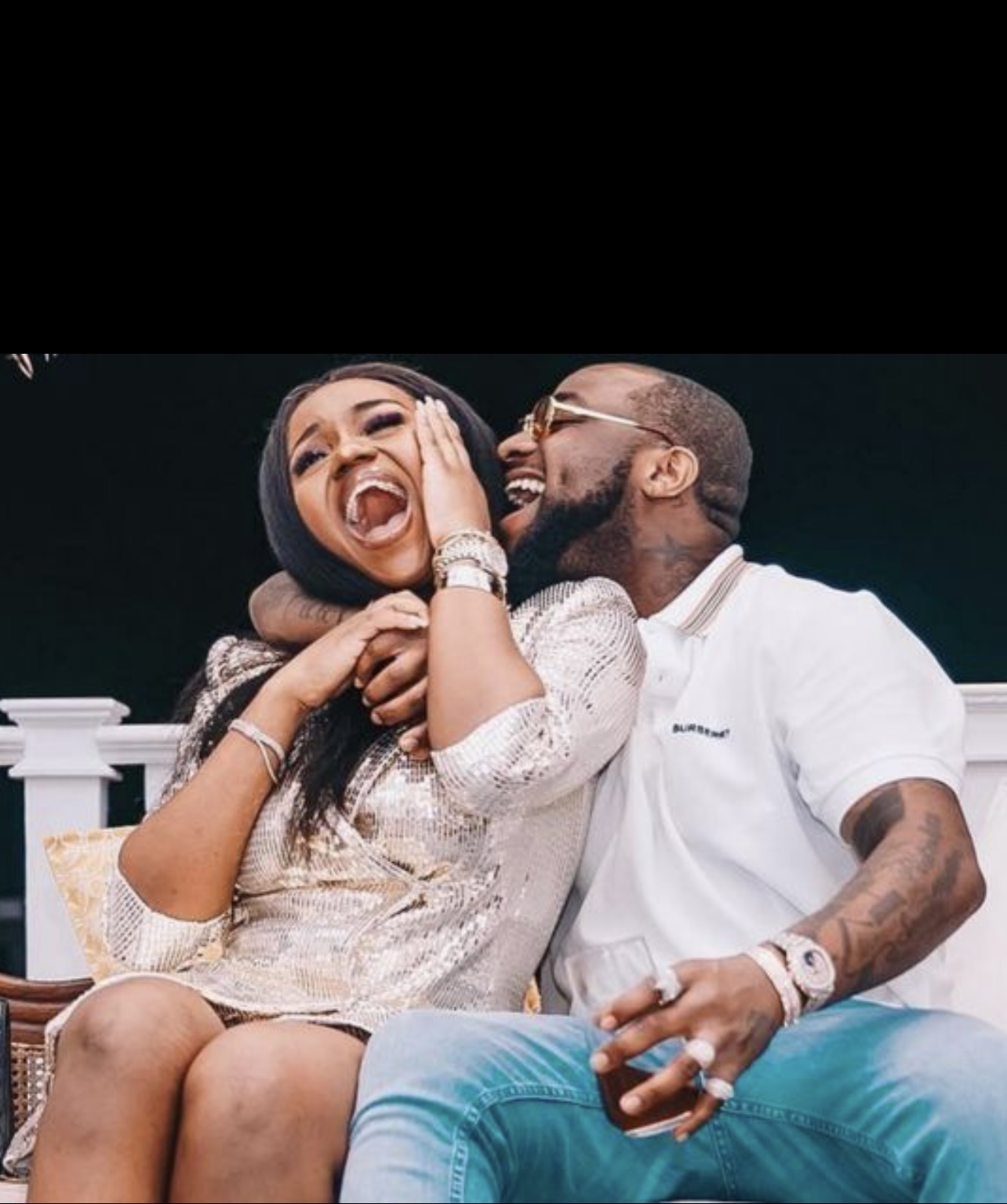 Chioma, Davido’s wife and their newly born twins leaves US hospital ...